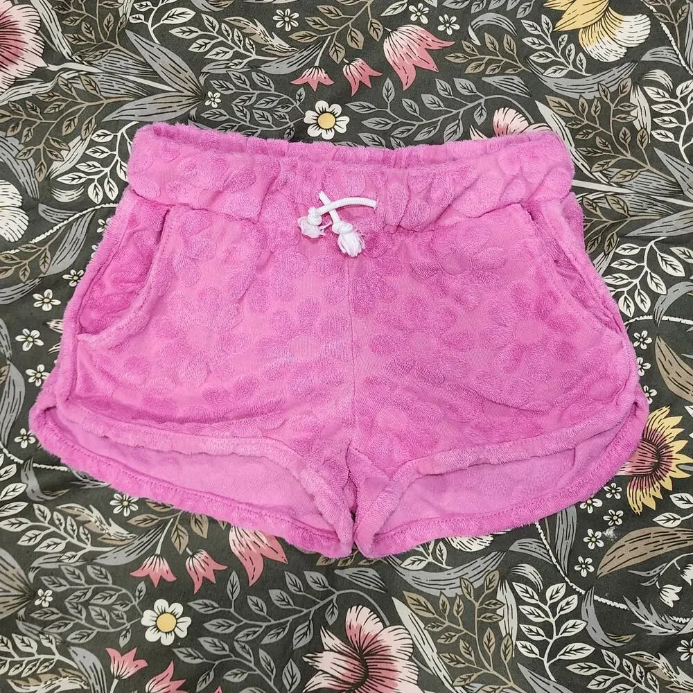 Old Navy Daisy Print Terry Shorts